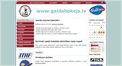 Desktop Screenshot of galdahokejs.lv